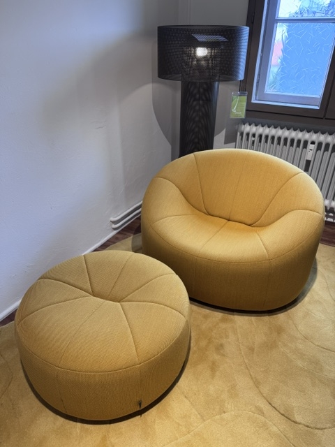 LIGNE ROSET Sessel+Hocker PUMPKIN